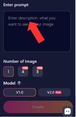 2) Step Two - Write your prompt (this drives the output)