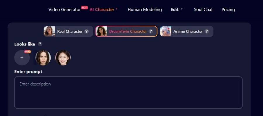 Step 1 Build Your Character
