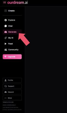 Step 1 Enter the Generator Hub