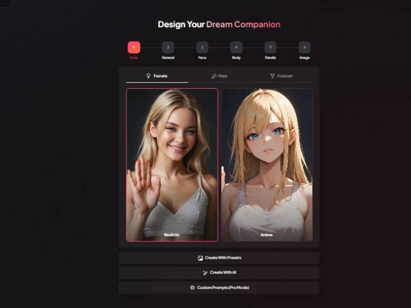 Step 1 Style - Pick the overall vibe first