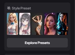 Step 2 Configure Rendering Quality and Choose a Style Preset