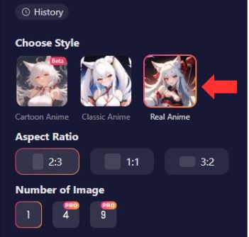 Step 3 - Choose a style