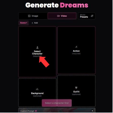 Step 3 Select Your AI Girlfriend