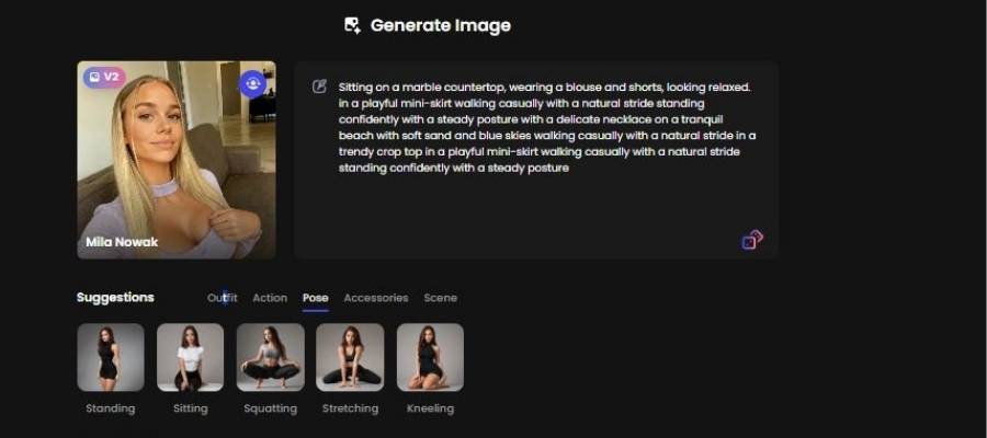 Step 4 – Choosing a Body Pose