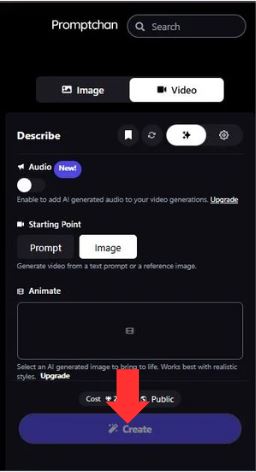 Step 5 - Check cost + visibility, then generate